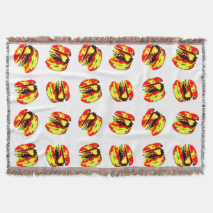 Couverture Motif Burger