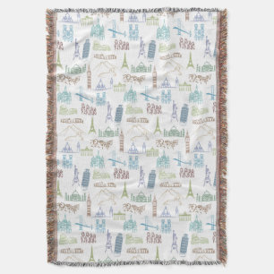 Couverture Motif célèbre de points de repère