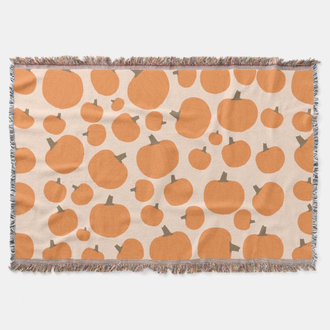 Couverture Motif citrouille (Devant)