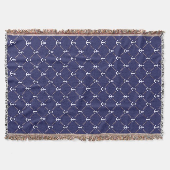 Couverture Motif d'Ancre (Devant)