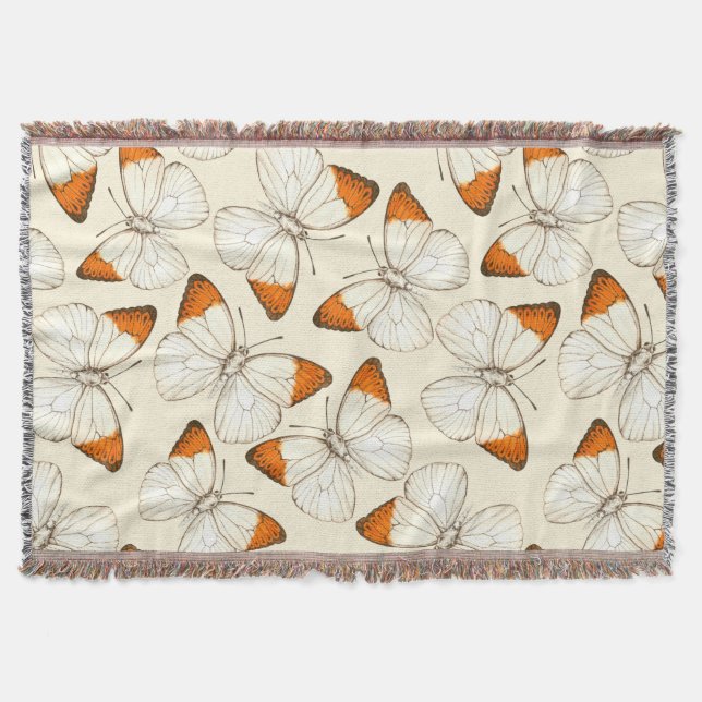 Couverture Motif d'aquarelle papillons (Devant)