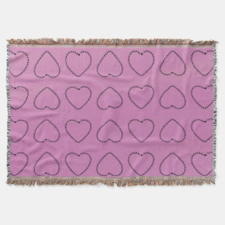 Couverture Motif de coeurs de rennes de Noël mignons