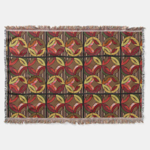 Couverture Motif de courtepointe Mariage Amish aux couleurs d