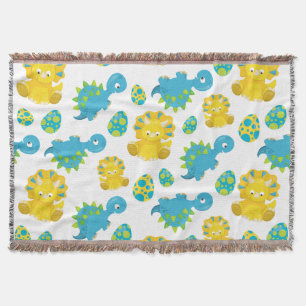 Couverture Motif De Dinosaures, Dinosaures Mignons, Baby Dino