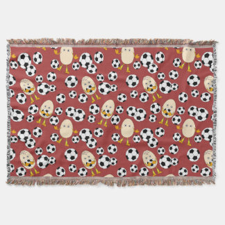 Couverture Motif de football Egghead