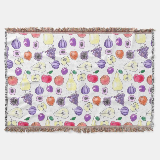 Couverture Motif de fruits (Devant)
