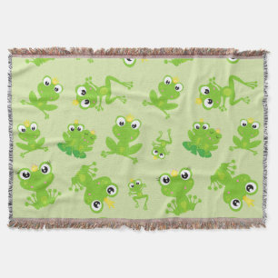 Couverture Motif de grenouille, Grenouilles mignonnes, Grenou