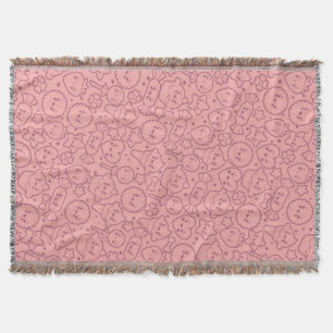 Couverture Motif de Kawaii avec les gâteaux mignons