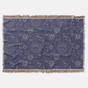 Couverture Motif de la marine de l'astronomie céleste