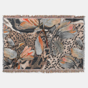 Couverture Motif de la peau animale africaine sauvage