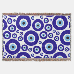 Couverture Motif de l'œil maléfique, Œil grec, Œil turc, Naza