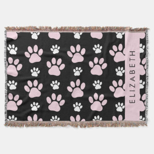 Couverture Motif De Pailles, Pailles Roses, Pailles De Chien,