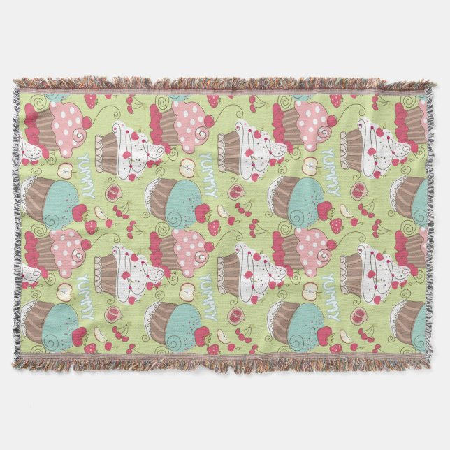 Couverture Motif de petit gâteau (Devant)