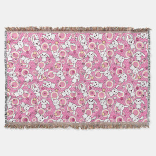 Couverture motif de rose de kawaii