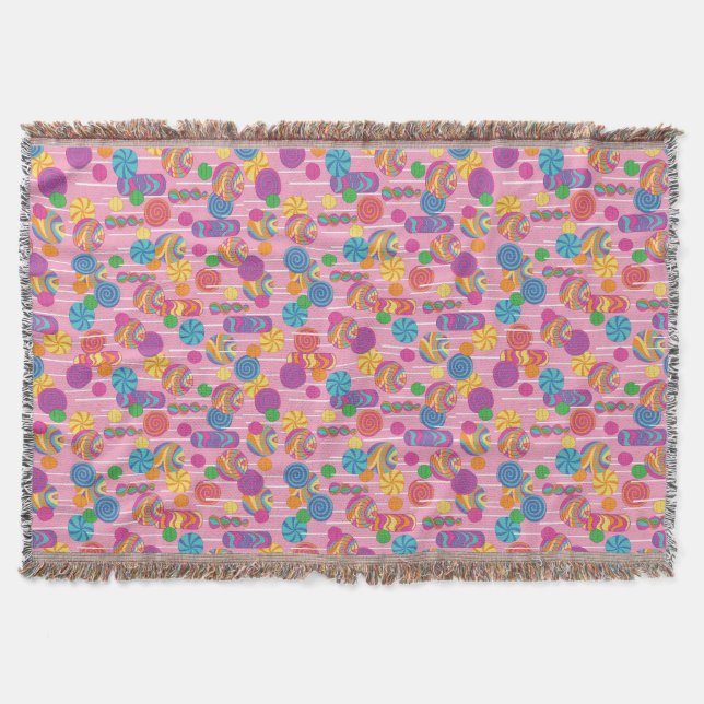 Couverture Motif de sucrerie de lucettes (Devant)