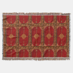 Couverture Motif de tapis persan