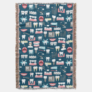 Couverture Motif dentaire de bureau de clinique