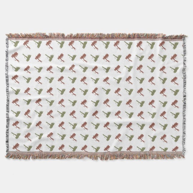 Couverture Motif des leurres de pêche aérienne (Devant)