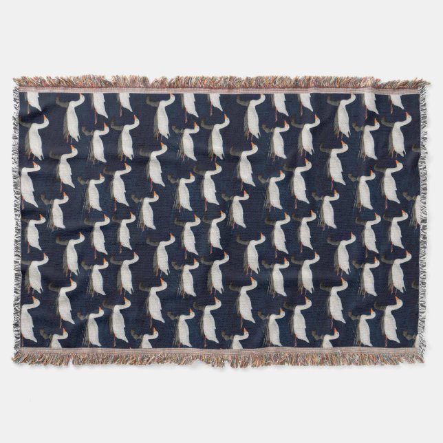 Couverture Motif d'oies (Devant)