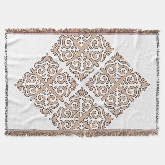Couverture Motif d'ornement kazakh (Devant)