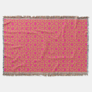 Couverture Motif en forme d'étoile arabe