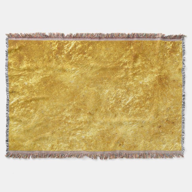 Couverture Motif en marbre doré et jaune (Devant)