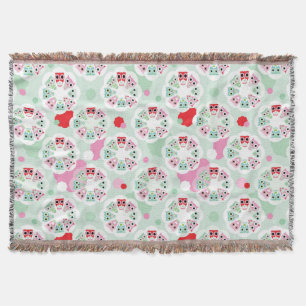 Couverture motif en pastel d'arrière - plan de hibou de fleur