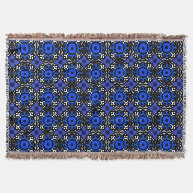 Couverture Motif ethnique aux motifs turcs (Devant)