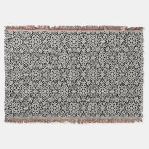 Couverture Motif floral arabe