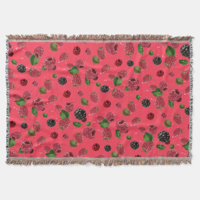Couverture Motif framboise (Devant)