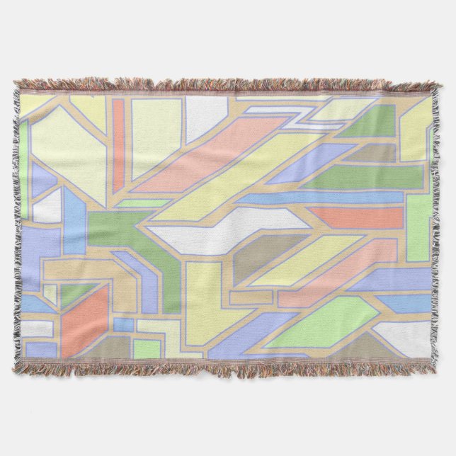 Couverture Motif géométrique 3 (Devant)
