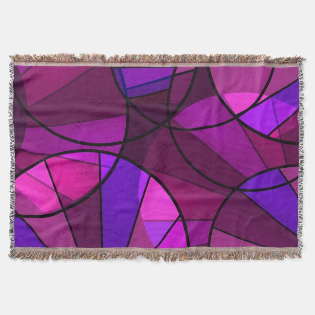 Couverture motif géométrique Abstrait (Devant)