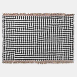 Couverture Motif géométrique noir et blanc