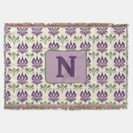 Couverture Motif Lily Motif Ornemental
