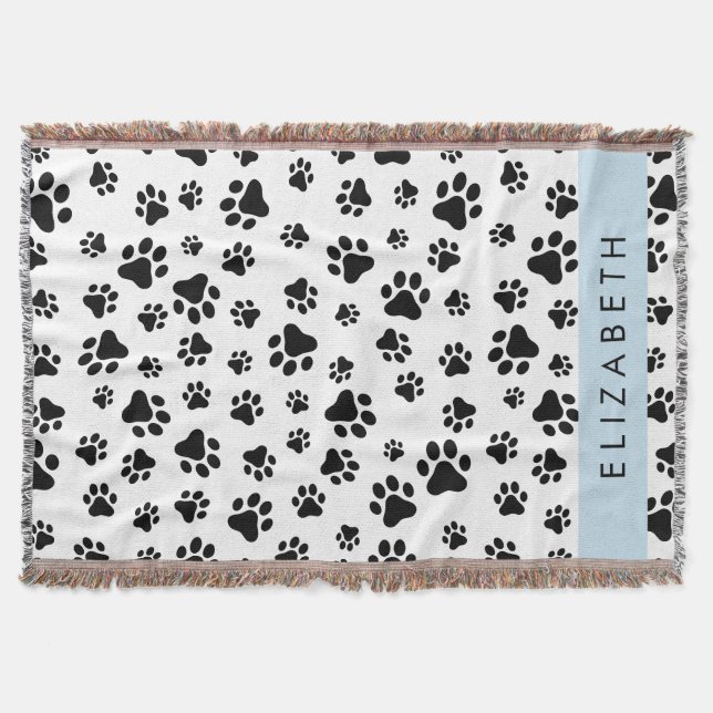 Couverture Motif mâle, Patrouilles de chien, Noir et Blanc, V (Devant)