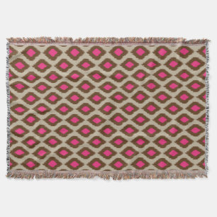 Couverture Motif moderne d'ikat