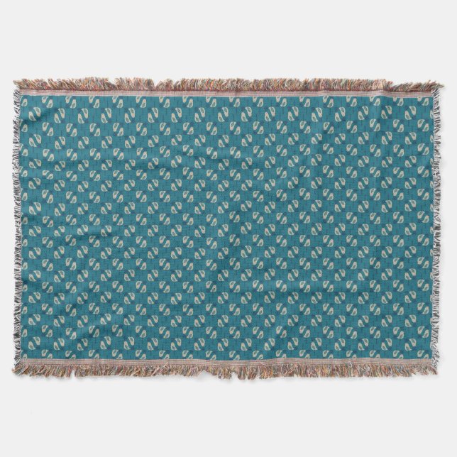Couverture motif montrant des oiseaux (Devant)