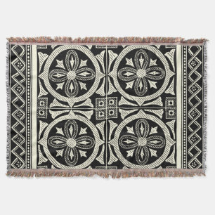 Couverture Motif noir et blanc de mandala par le studio de