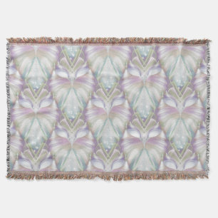 Couverture Motif Oracle Owl Pastel Purple