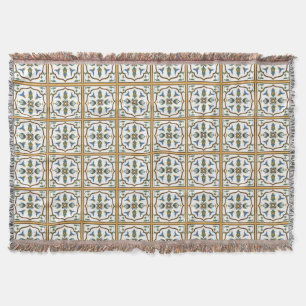 Couverture Motif portugais de tuile - Azulejos du Portugal