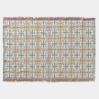 Couverture Motif portugais de tuile - Azulejos du Portugal