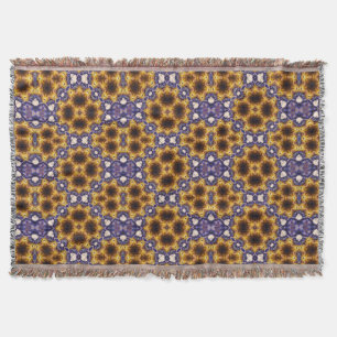 Couverture Motif sans fin Art déco géométrique Mandala indien