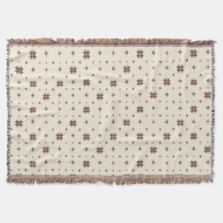 Couverture Motif sans fin Symbole d'étoile folklorique