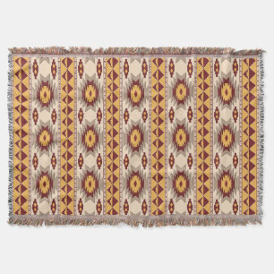 Couverture Motif tribal du sud-ouest