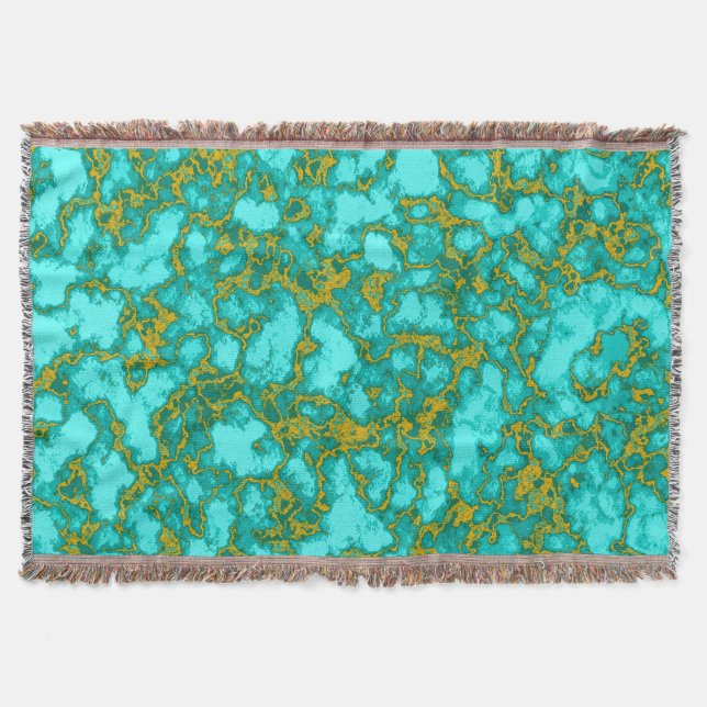Couverture Motif turquoise (Devant)