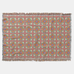 Couverture Motif vintage d'édredon