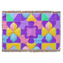 Motifs géométriques Abstraits colorés