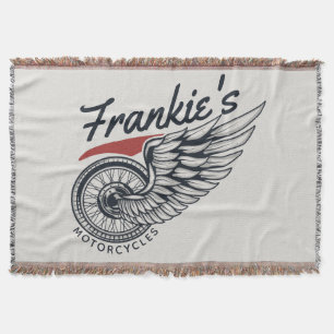 Couverture Motos personnalisées Flying Tire Biker Shop