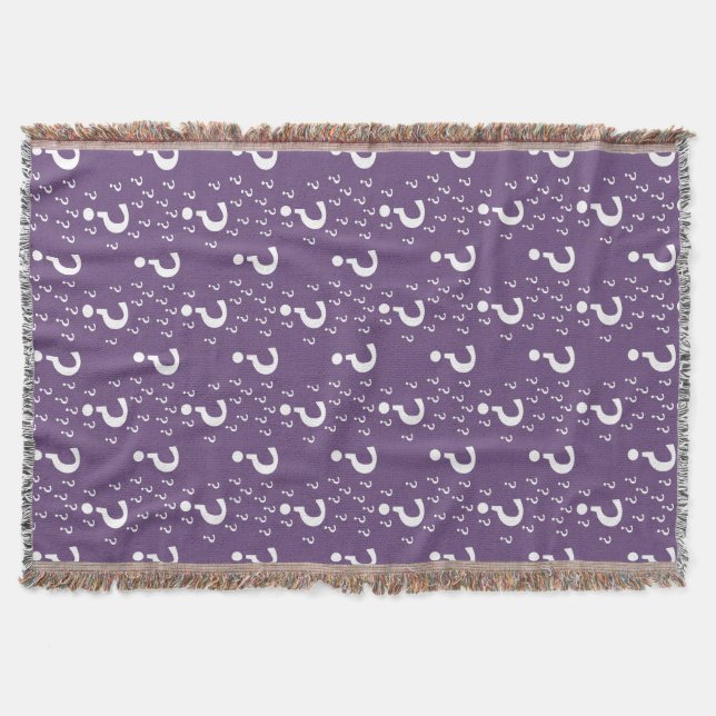Couverture Mystère question marque énigme puzzle violet (Devant)