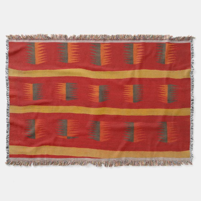 COUVERTURE NAVAJO 1890 HORSE SADDLE BLANKET TIMELESS ARTISTRY (Devant)